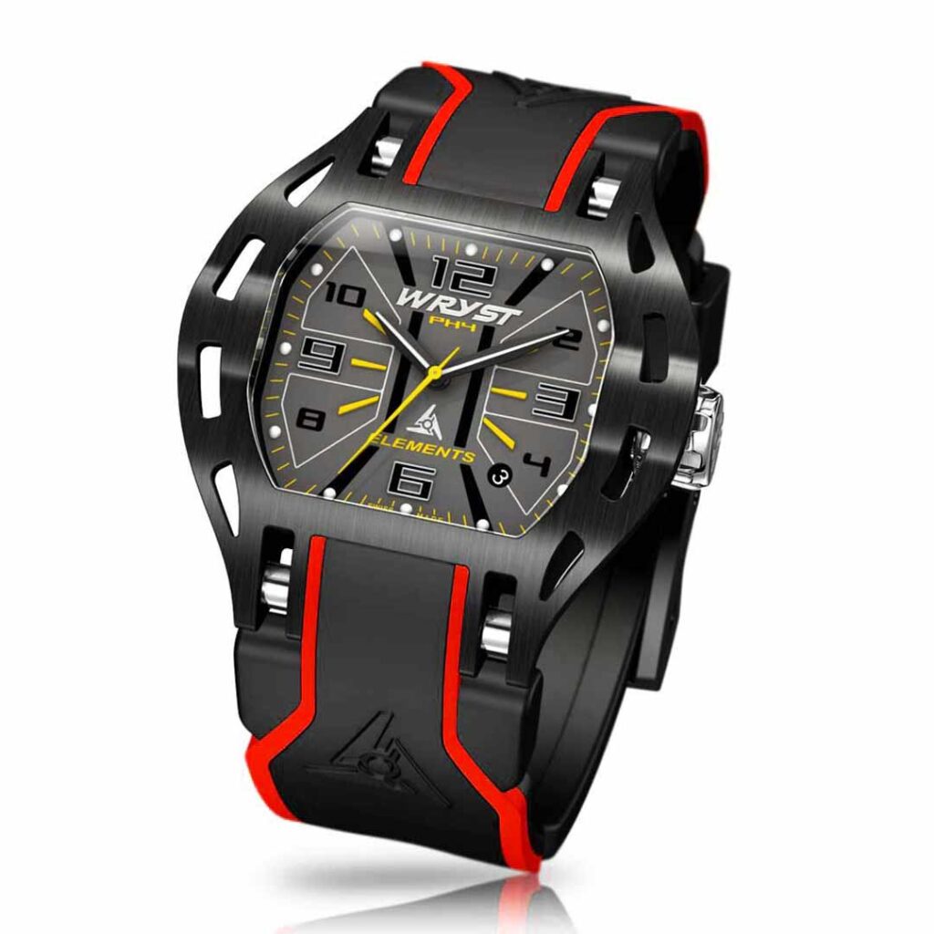 Red Sports Watch Wryst Elements PH4